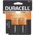 Duracell Coppertop - Battery 4 x 9V - Alkaline MN16RT4Z