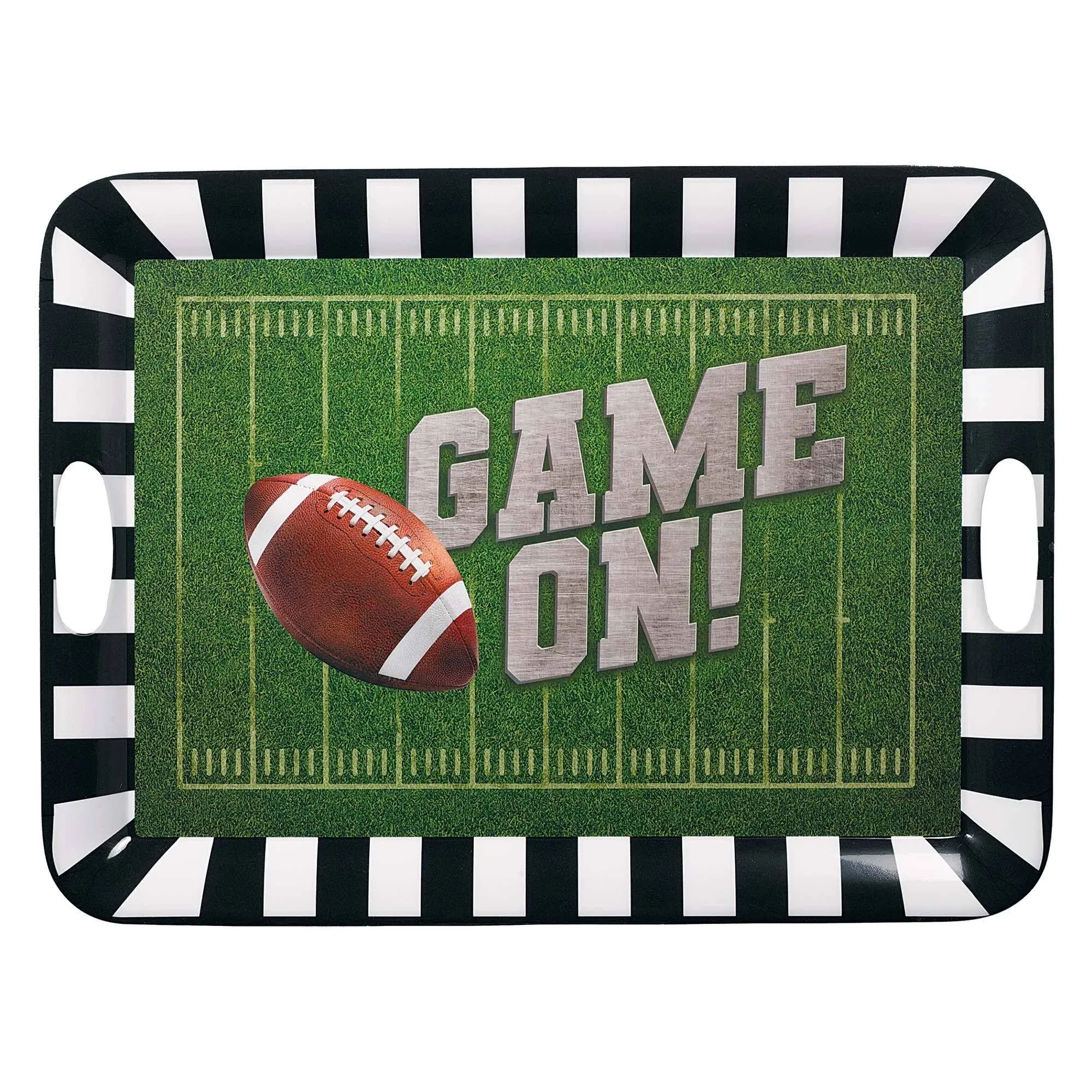 Football Melamine Large Serving Tray