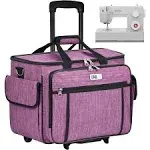 CAB55 Rolling Sewing Machine Case