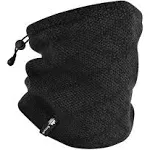 Botack 3 in 1 Balaclava Fleece Ski Neck Warmer Slouchy Beanie Hat Neck Gaiter Fo