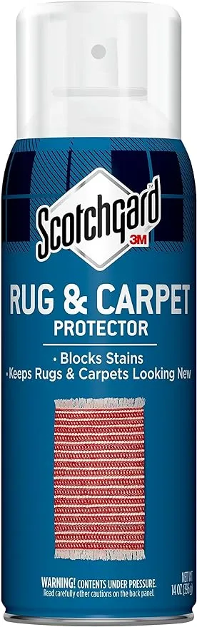 Scotchgard 1023H Rug & Carpet Protector, 1 Can, 14-Ounce, 10 Oz, Clear