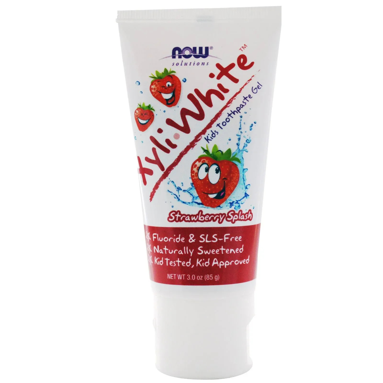 NOW Foods Kids' XyliWhite Strawberry Splash Toothpaste Gel