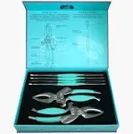 Toadfish Crab Lobster Tool Set 2 Shell Cutters 4 Seafood Forks