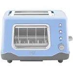 Rise by Dash Clear View 2-Slice Toaster