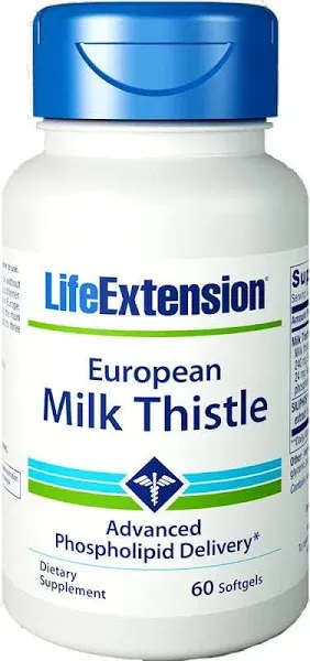 Life Extension - Advanced Milk Thistle - 60 Softgels