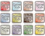 Ranger Tim Holtz Bundle of 12 Distress Oxide Ink Pads - Summer 2018 Colors