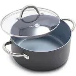 GreenPan Lima Non-Stick 5 qt. Hard Anodized Ceramic Casserole