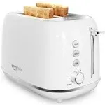 Keenstone 2 Slice Stainless Steel Toaster Retro with 6 Bread Shade Settings, Bagel, Cancel, Defrost Function, 2 Slice Toaster with Extra Wide Slot,