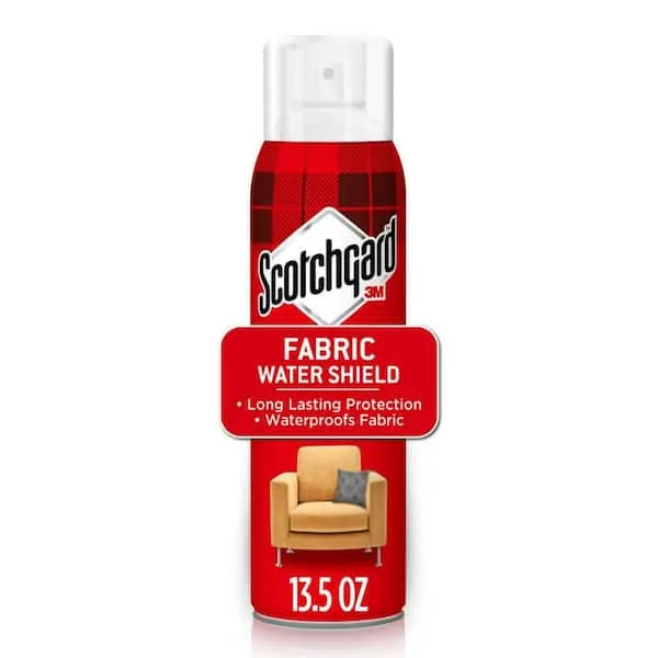 Scotchgard Fabric Water Shield, Water Repellent Spray for Clothing and Household Upholstery Items, Long Lasting Water Re