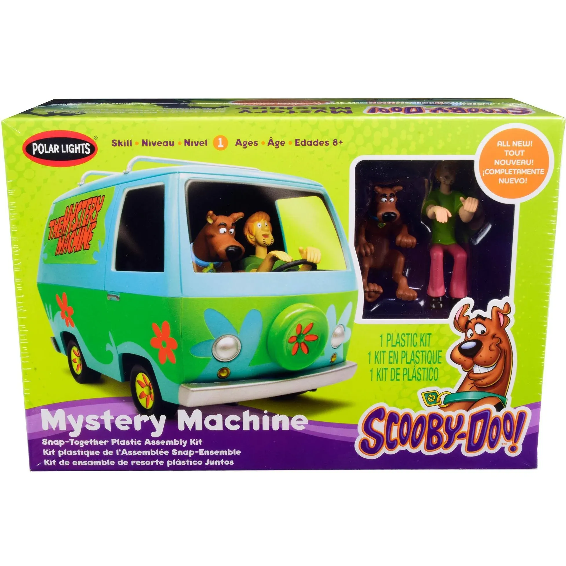 Polar Lights 1/25 Scooby Doo Mystery Machine Snap Model Kit