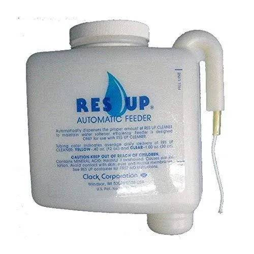 Res-Up Liquid Resin Cleaner Feeder - 0.4 oz Feeder w/Yellow Tube