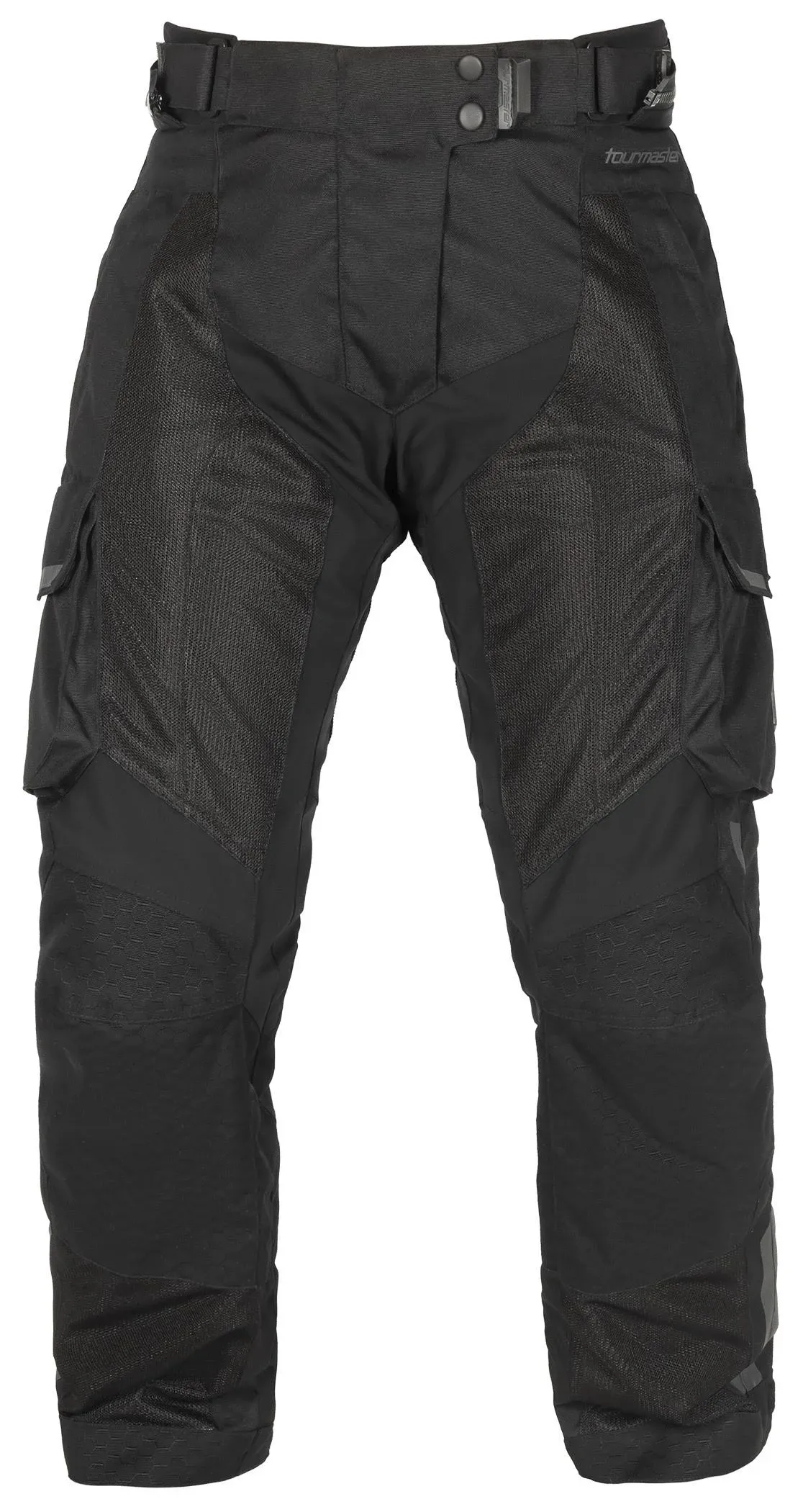 Tourmaster Women's Ridgecrest Pant - Adventure Touring Motorcycle Riding Mesh Pant Black