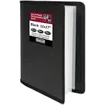 Dunwell Art Portfolio 11x17 - (Black) Large Portfolio Folder for Artwork, 11 x 17 Art Folder Has 24 Pockets, Display 48 Pages, Portfolio Album for AR