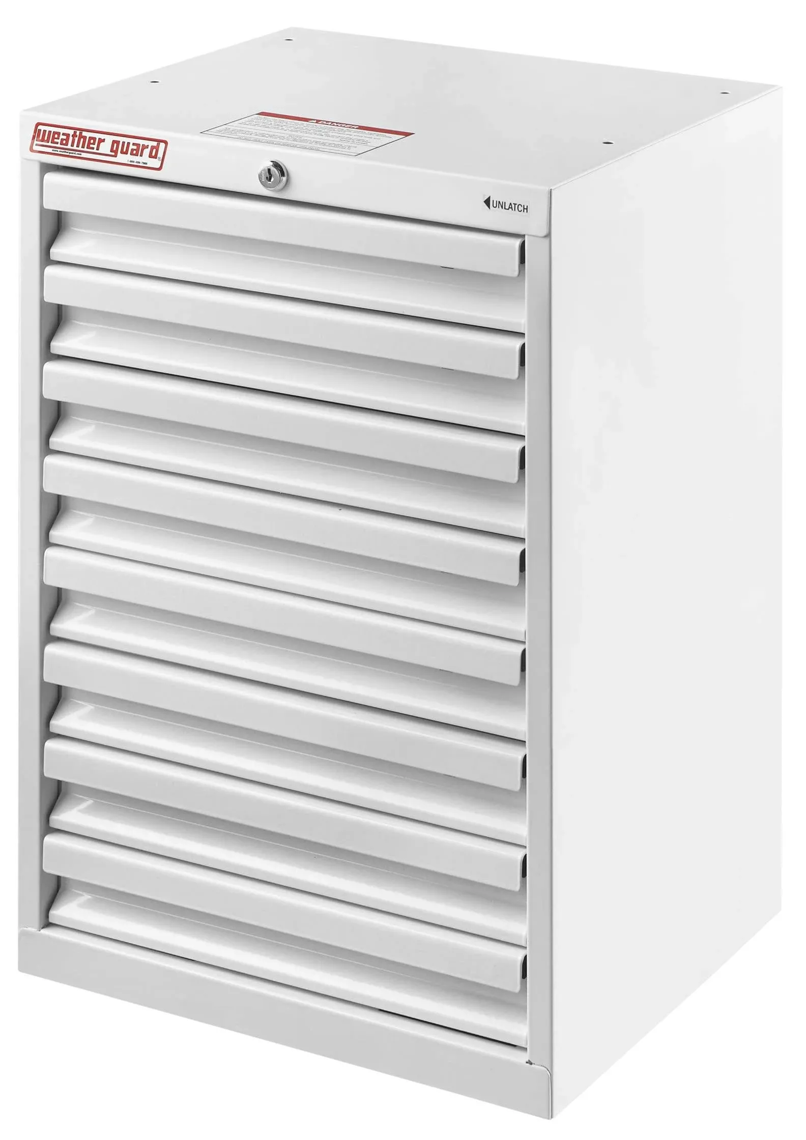 Weather Guard 9928-3-02 8-Drawer Cabinet