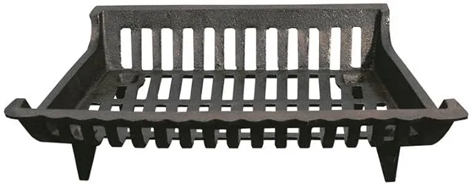 Panacea 15418 Fireplace Grate, Cast Iron, 18 inch