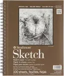 Strathmore 400 Sketch Pad 9X12 50/Sh