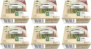 Kerr 88ZFP Wide Mouth Lids for Canning Jars   - 12/Pack