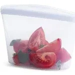 Reusable Silicone Storage Bag - Microwave &amp; Dishwasher Safe Container