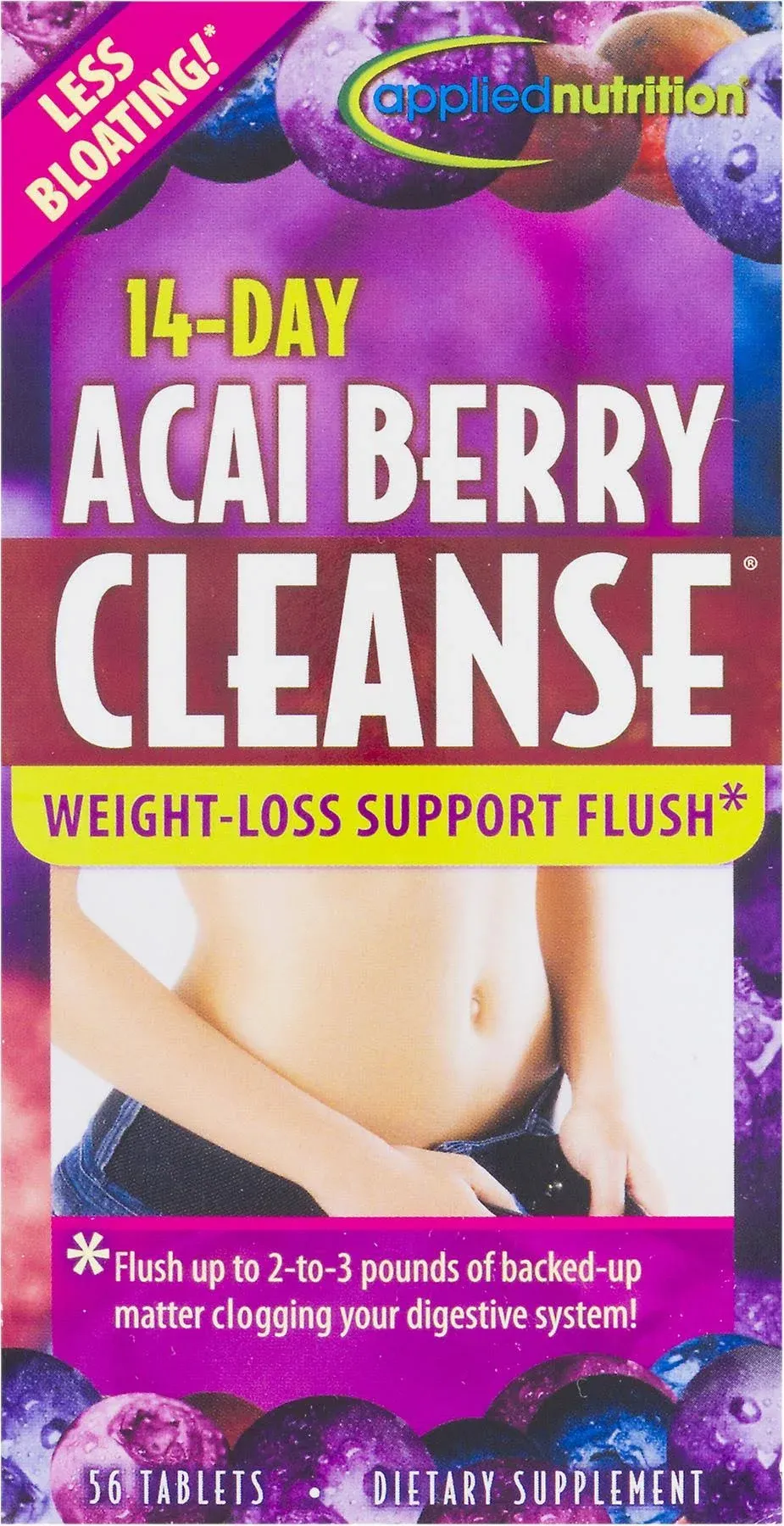 Applied Nutrition, 14-Day Acai Berry Cleanse, 56 Tablets