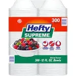 Hefty Supreme Bowls 12 Ounce 300 CT BAG