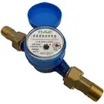 Dae AS200U-75 Water Meter, 3/4" NPT Couplings, Measuring in Gallons