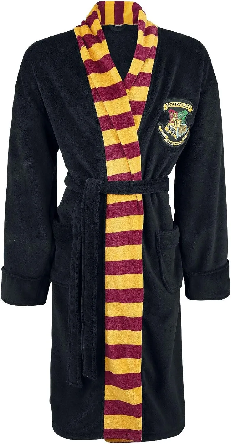 Harry Potter Fleece Bathrobe Hogwarts