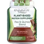 Equate Plant-Based Protein Supplement, Rich Chocolate, 2 lbs