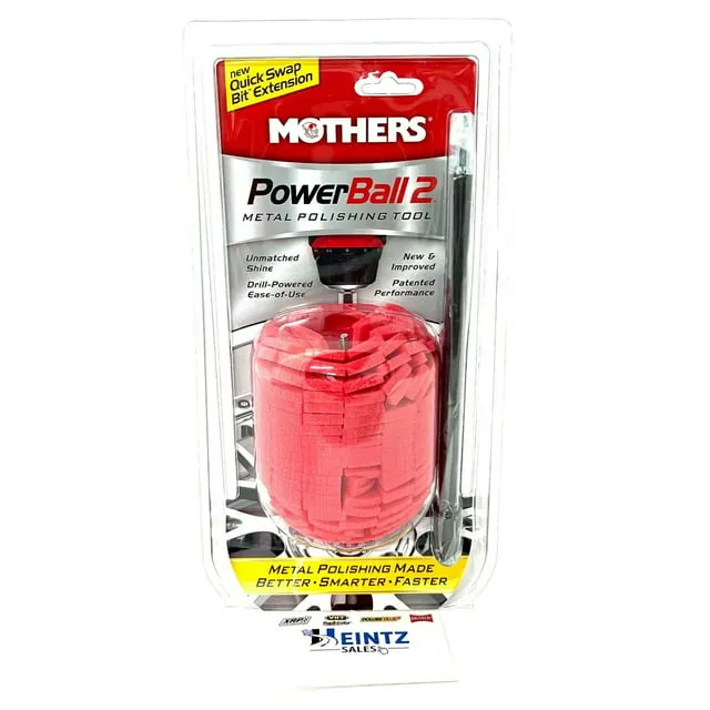 MOTHERS 05143 Powerball 2 - Polishing Tool with 10" Quick Swap Bit Extension