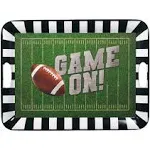 Football Melamine Large Serving Tray