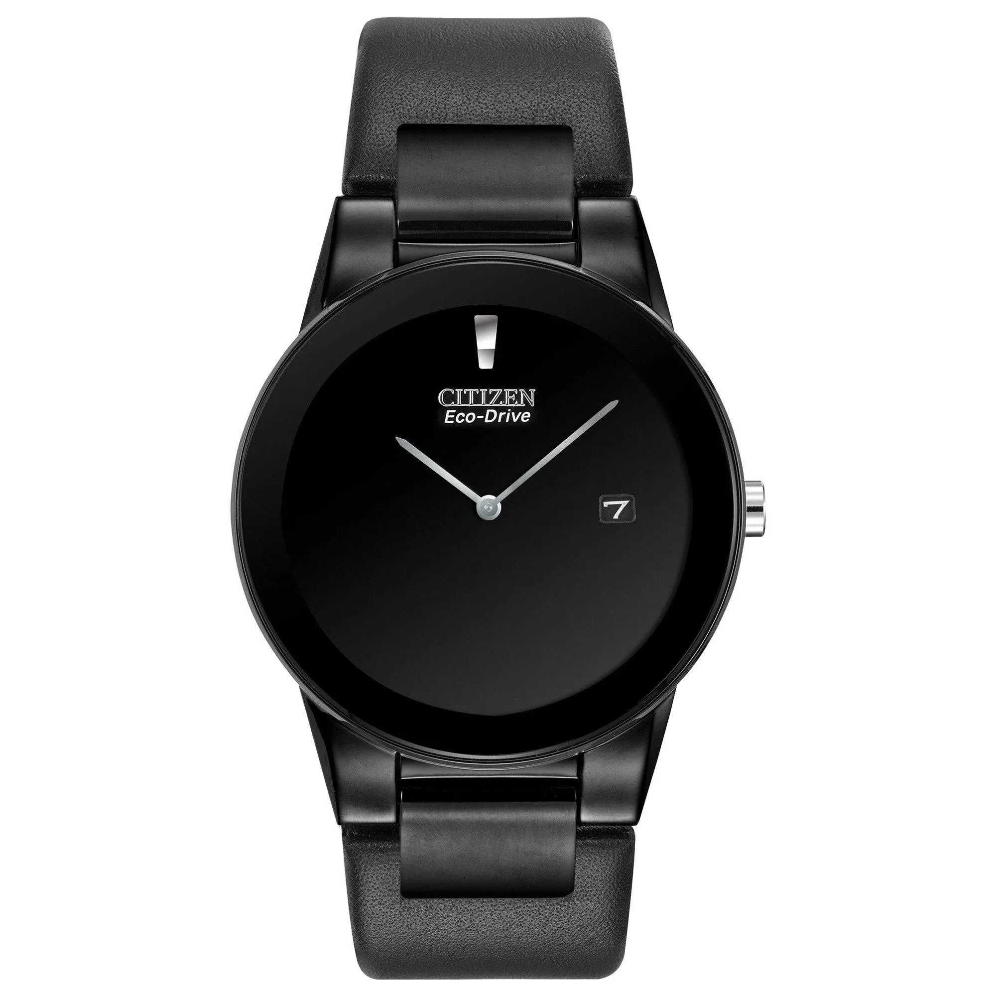 Citizen Eco-Drive Men's Axiom Black Strap Watch