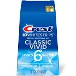 Crest 3D White Classic Vivid Dental Whitening Kit - 10 count