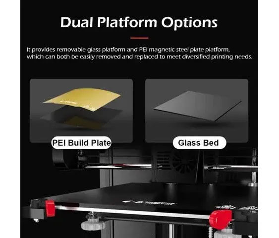 Flashforge 3D Printer Finder 3 with Dual Platforms, Larger Print Size ...