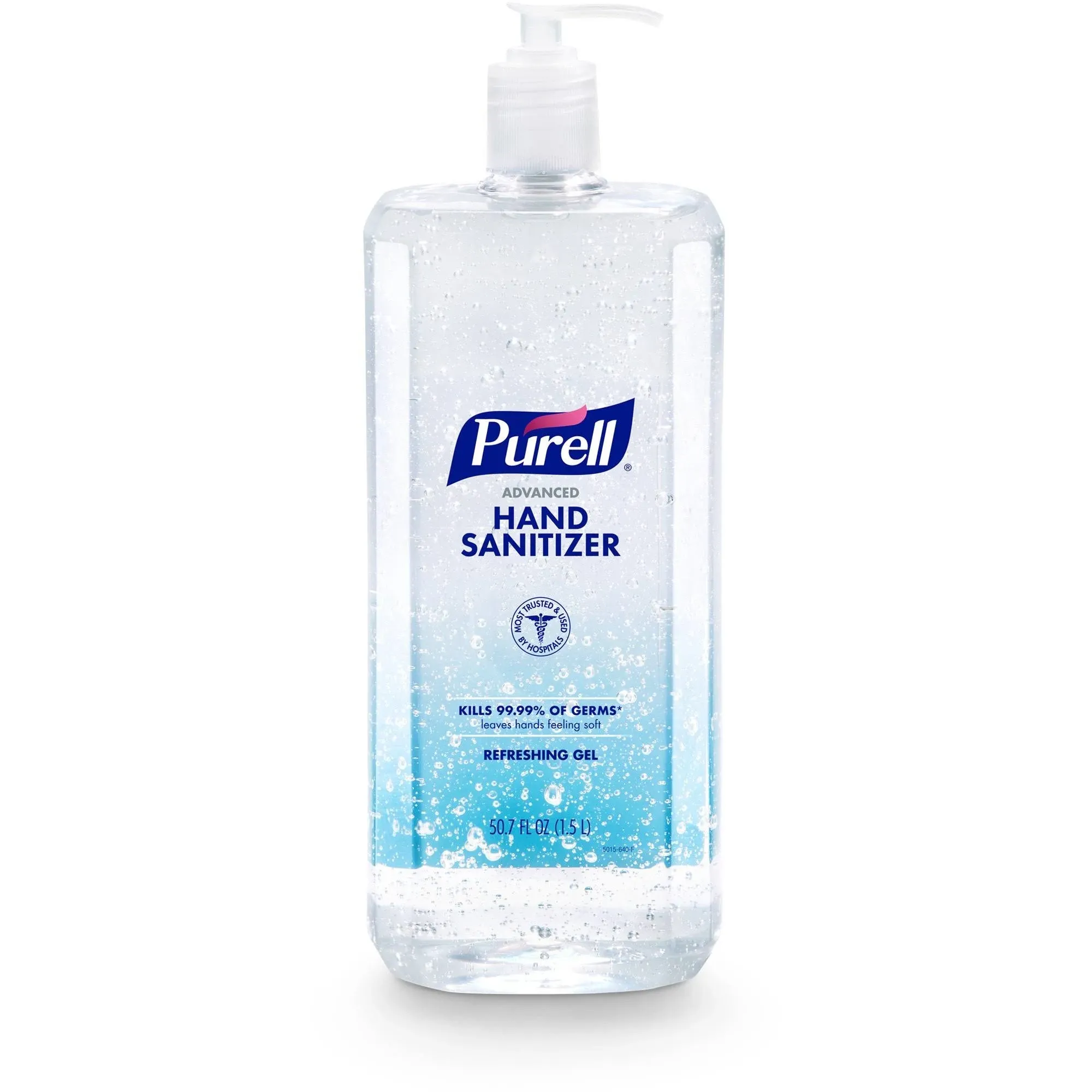 Advanced Hand Sanitizer Refreshing Gel, 1.5 L Pump Bottle, Clean Scent