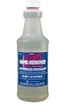 Rapid Remover Adhesive for Vinyl Wraps Graphics Decals 32 oz., Clear 