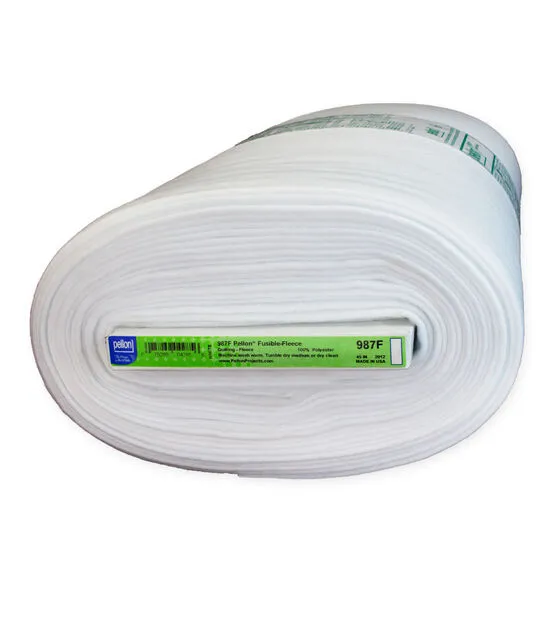 Pellon 987f Fusible Fleece White - 45" x 10 Yards