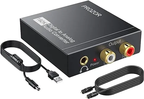 PROZOR Digital to Analog Audio Converter