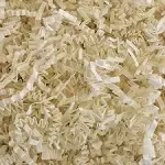 MagicWater Supply - 1/2 LB - Light Ivory - Crinkle Cut Paper Shred Filler great for Gift Wrapping, Basket Filling, Birthdays, Weddings, Anniversaries, Valentines Day, and other occasions