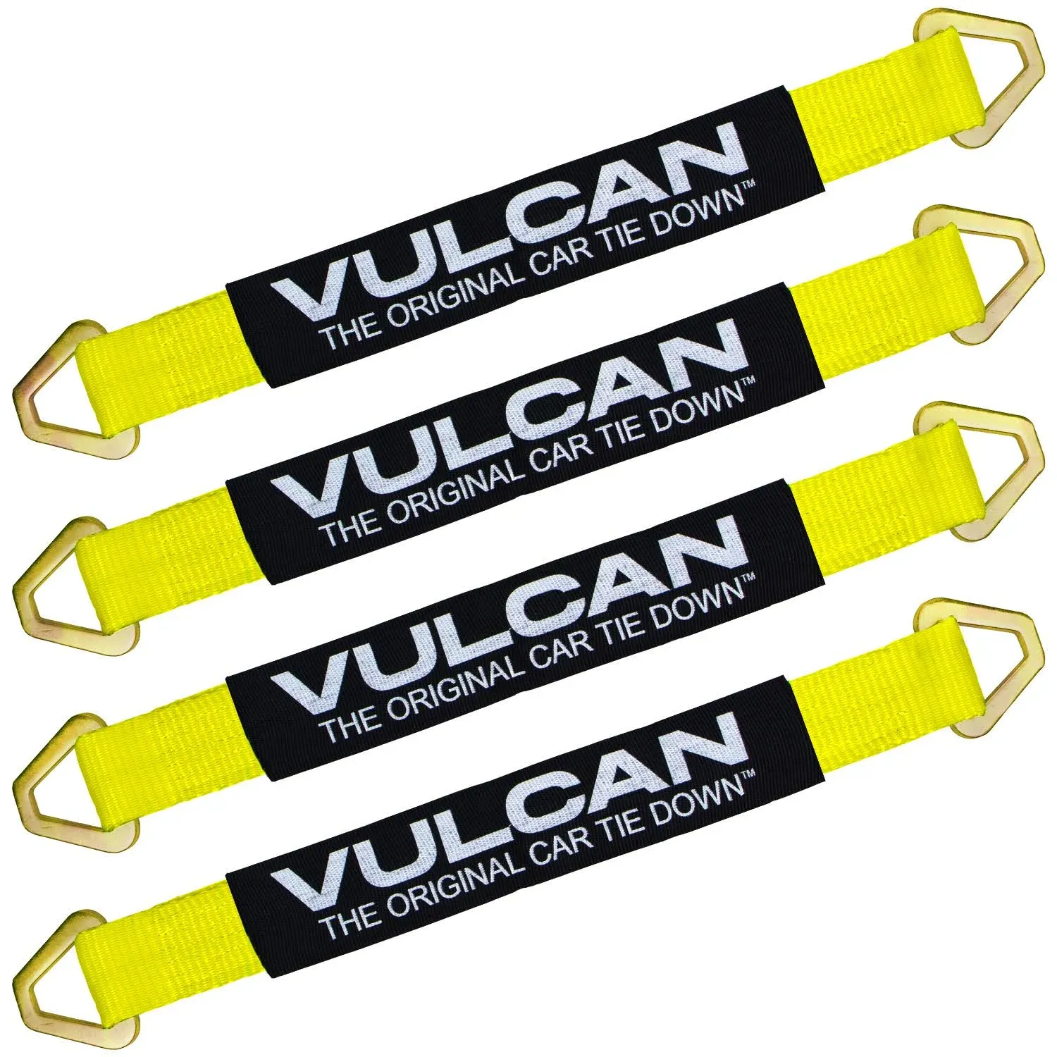 VULCAN Car Tie Down Axle Strap - Wear Pad - 2" x 36", 4 Pack - 3300 lbs SWL  | eBay