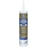 GE Advanced Clear Silicone Window & Door Sealant 10.1 oz