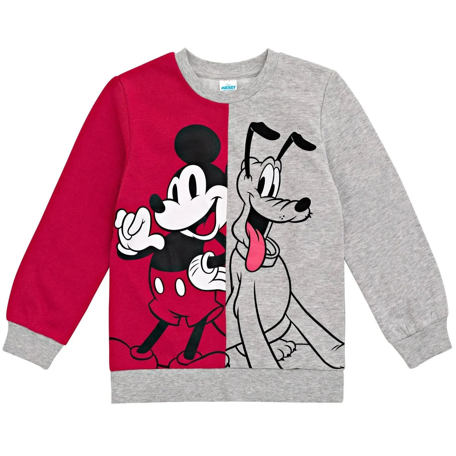 Disney Mickey Mouse Pluto Toddler Boys Fleece Sweatshirt 2T