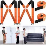 HQQNUO Moving Straps, 2-Person Shoulder Lifting and Moving System for Appliances, Furniture, Mattresses or Heavy Objects Up to 8