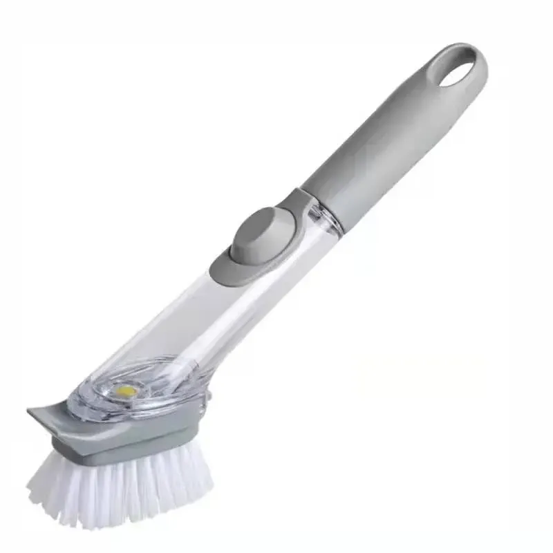 2 in 1 Kitchen Cleaning Brush Long Handle with Sponge... 