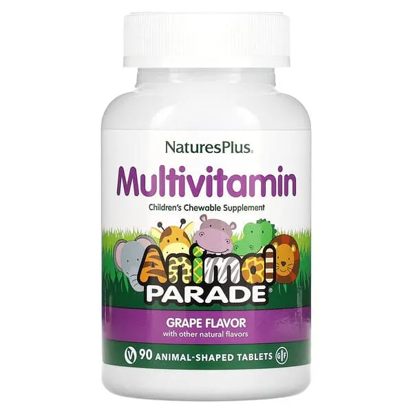 Nature's Plus Animal Parade - Grape - 90 Chewable