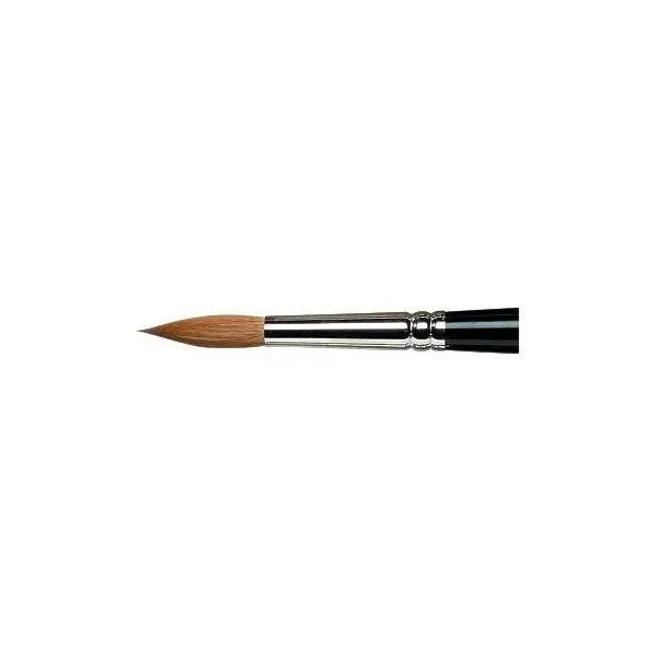 Winsor & Newton Series 7 Kolinsky Sable Brush - Pointed Round, Size 10