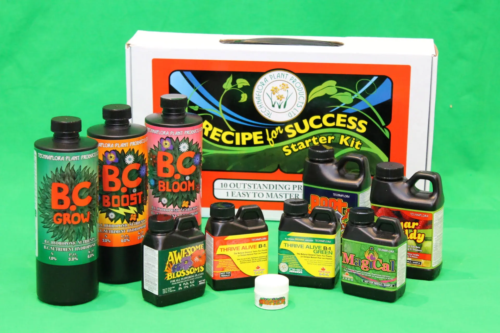 Technaflora Recipe for Success Starter Kits