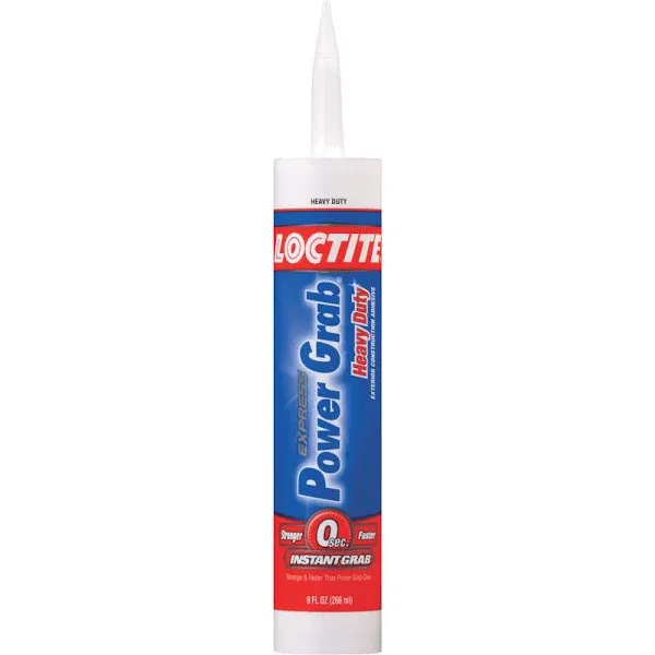 Loctite Power Grab Express 9 oz. Heavy Duty Construction Adhesive