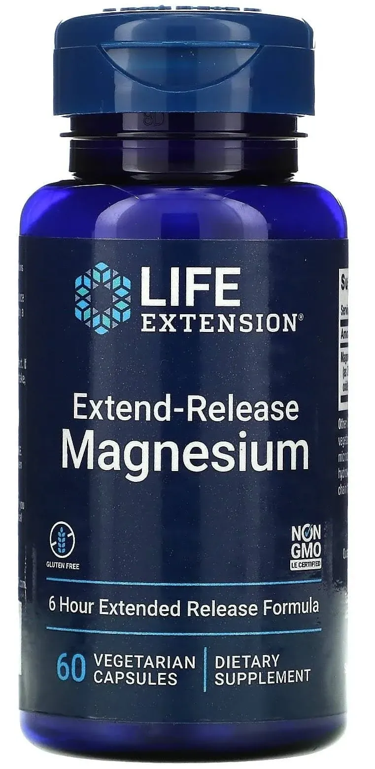 Life Extension - Potassium with Extend-Release Magnesium - 60