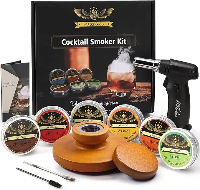 WillsCoo Cocktail Smoker Kit