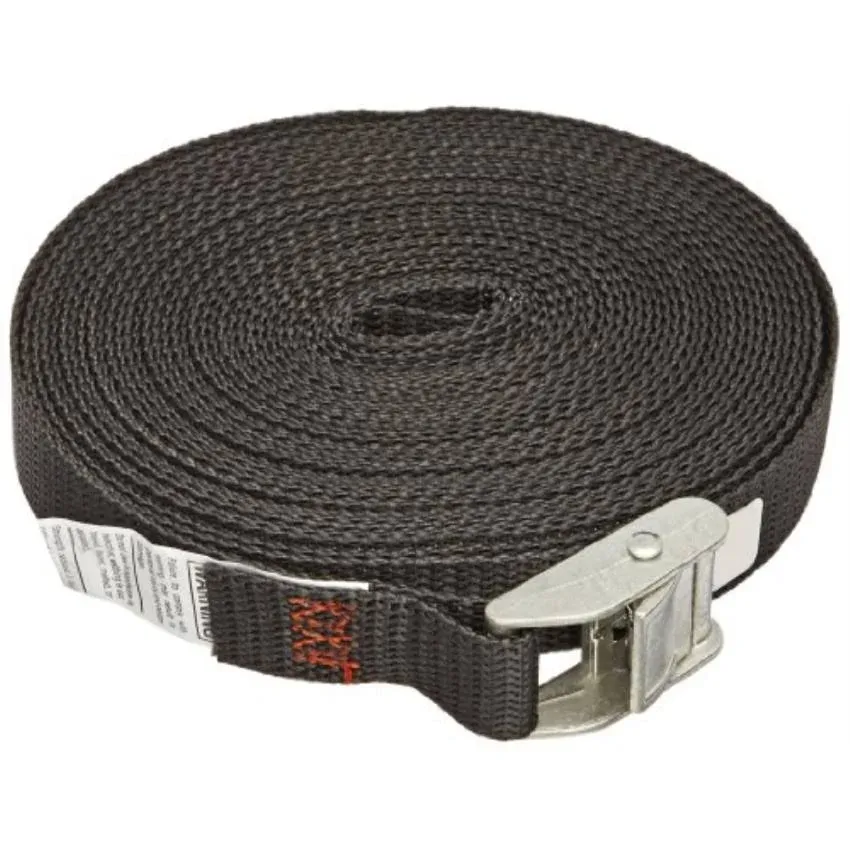 Rack-Strap 1 inch x 30 Foot Cam Buckle Cinch-Strap Tie-Down ( No Hooks)