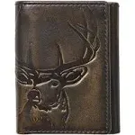 HoJ Co. DEER Trifold Wallet For Men | Hand Burnished Full Grain Leather | Spa...